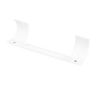 Soporte para tabla de planchar Montado en la pared Fácil Instalación Resistente al desgaste Multi-Tablero Tipo antideslizante para Almacenar Lavadero con Estante de pared (blanco)