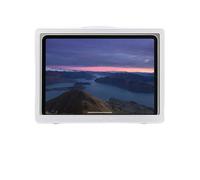 Soporte para Tablet de Ducha - Funda Antivaho con Pantalla Táctil, Adhesivo Flexible, Soporte para Tablet Impermeable para Montar en la Pared con Rotación de 180° | Funda Protectora para Baño,