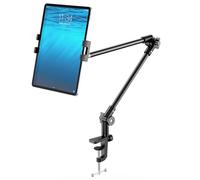 Soporte para Tableta con Soporte de Trípode para iPad de 360°, 68.5cm Soporte para Cámara Web de Brazo Largo para Escritorio, para Dispositivos de 4.7"-13", iPad Pro 12.9 Air Mini, Galaxy Tabs, Nexus