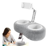 Soporte para Tableta, Soporte de cojín para Tableta | Soporte de Almohada Rodilla para Tableta | Soporte para teléfono Cama con tazón de Aperitivo, se Adapta a tabletas de 4,7 a 13 tabletas
