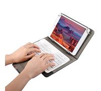 Soporte para tableta teclado inalámbrico tablet lenovo m10 gen 10.1 funda protectora para pantalla grande til funda de teclado universal con funcin de Coques et étuis pour tablette tactile
