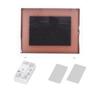 Soporte para tableta y teléfono para ducha, caja de almacenamiento para montaje en pared con pantalla táctil a prueba de agua, estuche de ducha para el hogar y el baño (Soporte para tableta