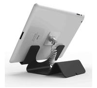 Soporte para tabletas - Compulocks - A prueba de robos - Aluminio de alta calidad - Negro - 1 unidad