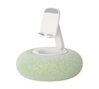 Soporte Para Tabletas Y Teléfonos Con Almohada De Peluche - Soporte Móvil | Estable Y Ajustable, Portátil Para El Hogar Y La Cama, Suave En La Cama O El Útero, Compatible Con Positio