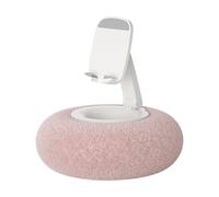 Soporte Para Tabletas Y Teléfonos Con Almohada De Peluche - Soporte Móvil | Estable Y Ajustable, Portátil Para El Hogar Y La Cama, Suave En La Cama O El Útero, Compatible Con Positio