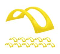 Soporte para tacos | Estante colorido | Soporte para taco suave o duro, apto para lavavajillas y microondas, estante para tacos de calle, bandeja para tacos, plato para fiestas, café, cenas familiares