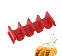 Soporte para tacos,Soporte para tacos | Soporte grande para tacos con forma ondulante | Soporte para conchas de taco, bandeja de comida multiusos para mantener las conchas en posición vertical,