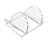Soporte para tacos, suministros de cocina de acero inoxidable, estante de tortilla de metal, para artistas, cocineros caseros, padres, , reuniones, vacaciones, apartamento, bar, club, camión de