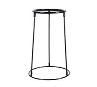Soporte Para Tambor Africano Portainstrumento de Pie Estable Negro para