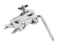 Soporte para tambor ZenithAur con un ángulo ajustable para bastidores de batería, un soporte de montaje de tambor multipropósito y conector para la mayoría de soportes e