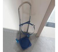 Soporte para Tanque de oxígeno de Alta Resistencia - Carrito rodante para Cilindros de propano, 80/95/110 cm, Soporte para Botellas de Gas médico, solución portátil para Almacenamiento de ox