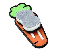 Soporte Para Tapa De Cacerola - Tapete Para Utensilios Con Forma De Zanahoria Resistente Al Calor | Almohadilla De Cocina | Soporte Para Tapa De Olla | Estera De Secado De Platos Para Cocina, Almacena