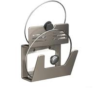 Soporte para tapa de cocina y tabla de cortar que ahorra espacio con diseño de montaje en pared, para mantener la cocina organizada y accesible (C)