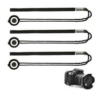 Soporte para tapa de objetivo con cuerda para tapas de lentes