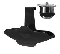 Soporte para tapa de olla de cocción lenta, organizador de almacenamiento resistente, accesorio para tapa de olla de cocción lenta, para estufa, encimera, gabinete, hogar, restaurante, preparación de