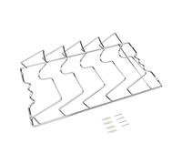 Soporte para Tapa de Olla Montado en la Pared/Puerta, Tapas de Cacerola Cuidadosamente Apilables, Ahorra Espacio, Estante de Almacenamiento para Gabinete de Cocina