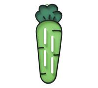 Soporte para tapa de olla, tapete de PVC con forma de zanahoria, organizador de cocina antideslizante y secadora, de ollas, espátulas, tablas de cortar, bandejas de jabón, utensilios, encimera