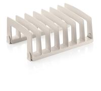 Tescoma Soporte para Tapas DE PLASTICO FlexiSPACE, White us