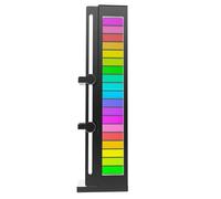 Soporte para tarjeta gráfica ARGB Sync de 5 V, 3 , soporte de GPU vertical, soporte magnético para GPU, negro