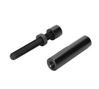 Soporte para Tarjeta Gráfica GPU, Soporte para GPU, Aleación de Aluminio Antihundimiento, Ajustable, Práctico con Alfombrilla de Goma para Todas Las Tarjetas Gráficas (Black)