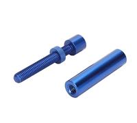 Soporte para Tarjeta Gráfica GPU, Soporte para GPU, Aleación de Aluminio Antihundimiento, Ajustable, Práctico con Alfombrilla de Goma para Todas Las Tarjetas Gráficas (Blue)