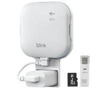 Soporte para tarjeta MicroSD de 256 GB y módulo de sincronización XR, montaje sin perforación para cámaras de seguridad Blink para exteriores/interiores, cable USB-C, lector de tarjetas SD (módulo de