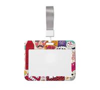 Soporte para tarjetas de periódico escolar en inglés, ligero, impermeable, transparente, para conferencias de oficina