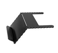 Soporte para Tarjetas Mahjong para Mesa, Accesorio Ligero Que Ahorra Espacio con Estante de Visualización en ángulo para Noches de Juegos en Casa, Color Negro