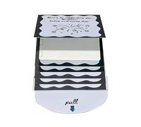 Soporte Para Tarjetas Navideñas,Librito Decorativo Extraíble | Expositor De Tarjetas En Cascada | Para Adultos Celebraciones Navidad Cumpleaños Fiestas Escolares Reuniones