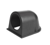 Soporte para taza con soporte para medidor de calibre de automóvil individual, diseñado para medidores de 2 pulgadas y 52 mm, sujeción firme, duradero y fácil instalación