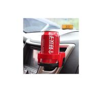 Soporte para taza de bebida de coche para latas de 7 cm en plata azul rojo y negro