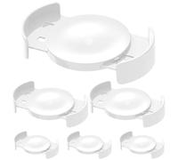 Soporte para tazas de café, apilador de tazas de café | Solución de almacenamiento apilable expandible,Organizadores apilables para tazas ajustables de 6 piezas, organizador de estantes para gabinetes