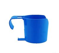 Soporte para tazas de piscina compatible con bordes de piscina, azulejos, superficies de madera de vidrio, sostiene recipientes de bebidas estándar de forma segura al aire libre (portavasos azul)