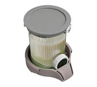 Soporte para tazas para hacer helado, piezas de postre de silicona, bandejas de base de almacenamiento, soporte de taza de crema para encimera, estabilizador de contenedor de sorbete casero