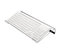 Soporte para teclado inclinado | Tilt DisplayTray Soporte de elevación de teclado transparente - Accesorios para de computadora para escritura ergonómica, soporte para estudio, escritorios de