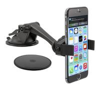 Soporte para tel fono Arkon para coche para iPhone X, iPhone 8, 7, 6S Plus, 8, 7, 6S, Galaxy S8, S7, Note 8, 7, color negro