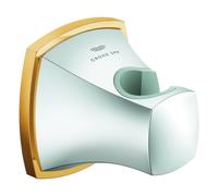 Soporte para teleducha Grohe Grandera, 26896IG0, Color: Cromo / Oro