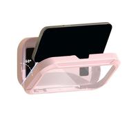 Soporte Para Teléfono A Prueba De Agua, Pantalla Táctil, 19,8x11x3,7 Cm, Soporte Para Mampara De Ducha, Estuche Para Baño Antivaho, Sello Seguro, Para Baño, Cocina, Apartamento, Hotel, Bañera