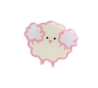 Soporte para teléfono antiarañazos fuerte adherencia ligero Halloween fantasma acrílico bolsas de aire epoxi telescópico anillo de dedo clip para selfie J 1 unids