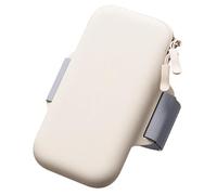 Soporte para teléfono Celular con Brazalete: Cremallera Doble silenciosa, Brazalete para Correr contra el Sudor, Tejido elástico Resistente y, Correa Ajustable para Ventana con Pantalla táctil