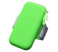 Soporte para teléfono Celular con Brazalete: Cremallera Doble silenciosa, Brazalete para Correr contra el Sudor, Tejido elástico Resistente y, Correa Ajustable para Ventana con Pantalla táctil