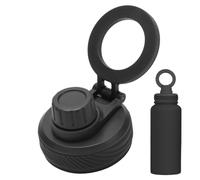Soporte para teléfono celular para botella de agua, tapa de repuesto magnética antideslizante, tapa de taza portátil, soporte para teléfono inteligente, para ciclismo, interior, gimnasio en casa