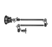 Soporte para teléfono celular para escritorio, ajustable, 360 grados, brazo articulado flexible, abrazadera de clip para tableta con tornillo de 1/4 3/8 abrazadera de mesa de vidrio