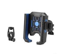 Soporte para teléfono celular para manubrio de motocicleta con mecanismo de liberación rápida para un uso fácil con una sola mano, compatible con teléfonos de 4, 7 a 7, 2 pulgadas, material de