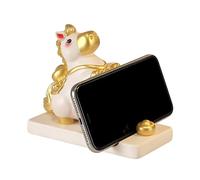 Soporte para teléfono celular, soporte de resina para teléfono, trípode para teléfono, dispositivo de oficina, diseñado para sostener tu dispositivo de forma segura y manos libres, ofreciendo una