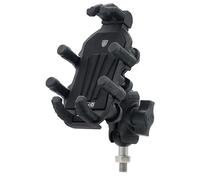 Soporte para teléfono compatible con motocicleta con amortiguador de vibraciones, soporte ajustable