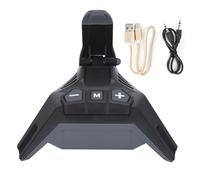Soporte para teléfono con altavoz Bluetooth y batería externa integrada. Soporte plegable para móviles. Compatible con teléfonos libres y