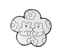 Soporte para teléfono con borde liso Aplicación amplia Mano de obra fina Dibujos animados Lindo Airbags Telescópico Perezoso Soporte Gancho para Decoración N 1 Uds