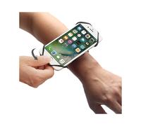 Soporte para teléfono con brazo ajustable de 4-6. 5 pulgadas rotación de 360 grados para motocicleta deportes al aire libre colgante