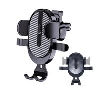 Soporte para teléfono con clip de ventilación, soporte para teléfono para coche - Cradles automotrices del teléfono móvil | estable estable con agarre antideslizante para conducir el dispositivo de